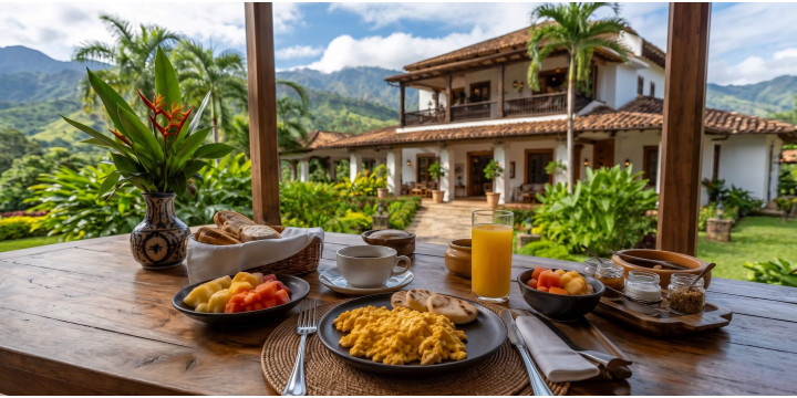 Desayuno cafetero